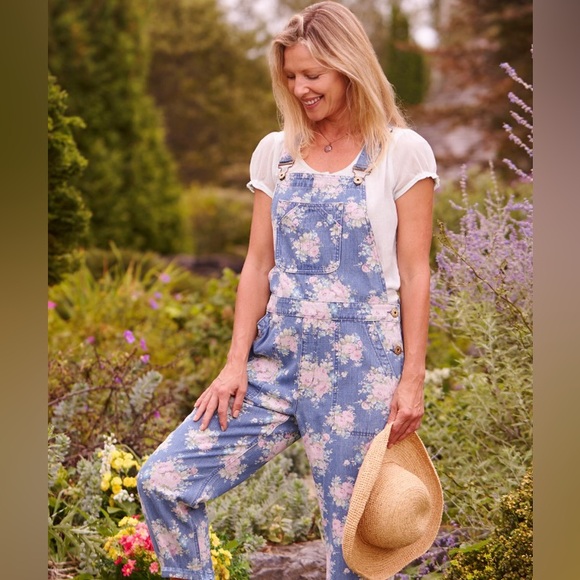 April Cornell Denim - April Cornell Cottage Denim Overall ~ NWT